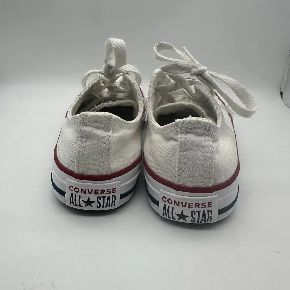 Converse Chuck Taylor All Star Low Youth Girls Size 13 Sneakers 3J256 White